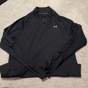 Under Armour quarter zip.